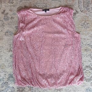 Glamorous Pink Sequin Blouse